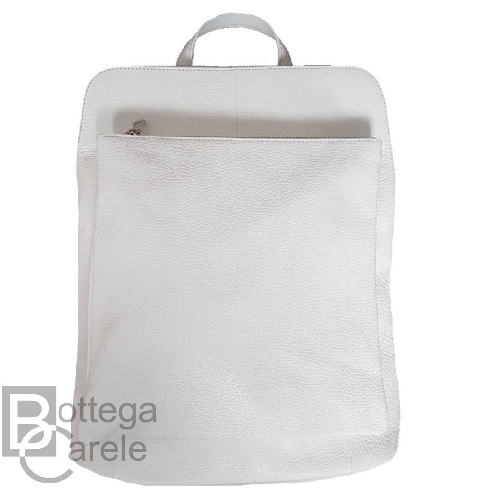 Bolso convertible en mochila de cuero BC251 - Bottegacarele